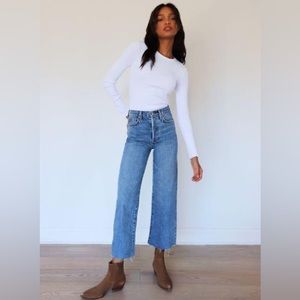 Aritzia The Farrah High Rise Wide Leg